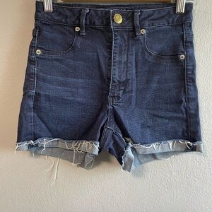 American Eagle Super Stretch denim shorts. Size 2